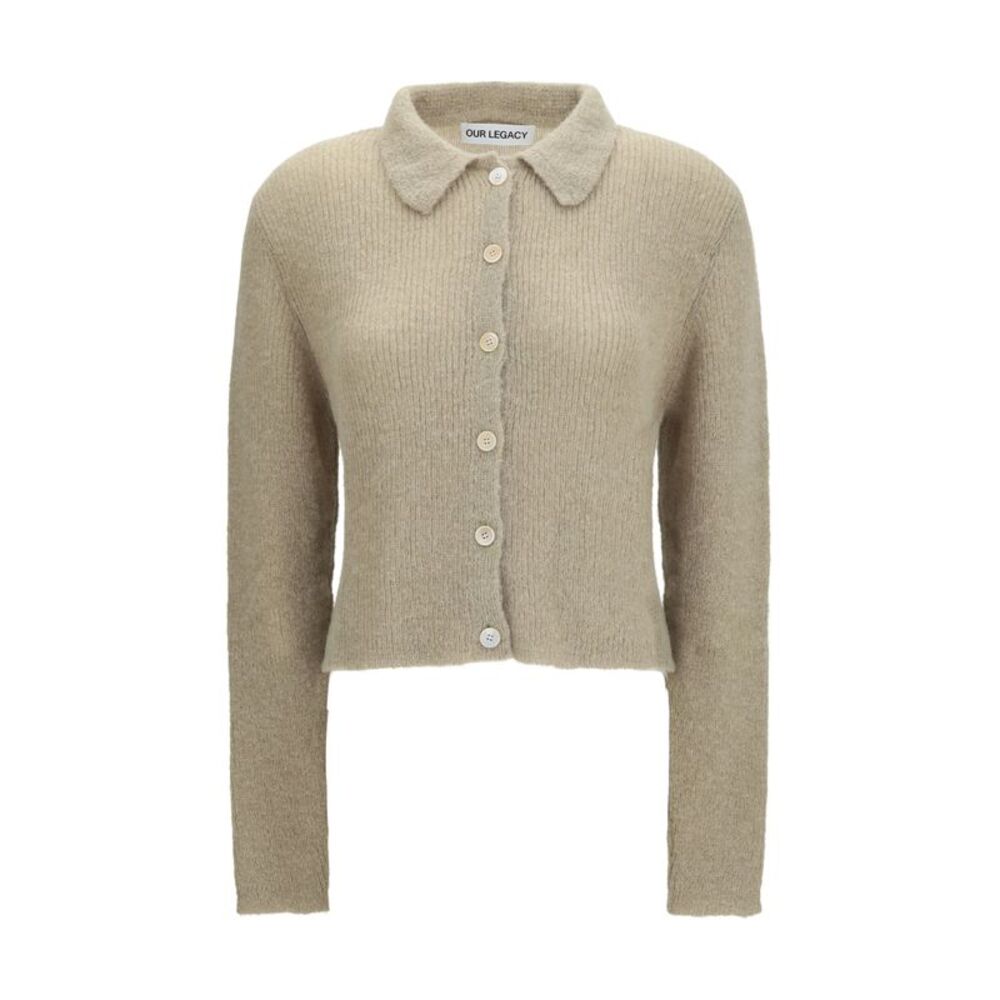 Our Legacy Women Polo Collar Sweater With Buttons